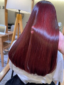 ティグルフォーヘア(TIGRE for hair) ワインレッド/ケアカラー