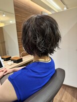 ディアローグ 瑞江南口店&nbsp;朝楽な癖毛をいかしたショート