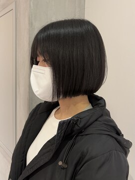 ヨーク(YOKE) 【YOKE】切りっぱなしボブ丸みボブ大人ボブ髪質改善