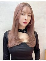 ロンドアベニール 北千住(Lond avenir)&nbsp;イメチェン外ハネボブ美髪ワイドバングミディアムレイヤーカット