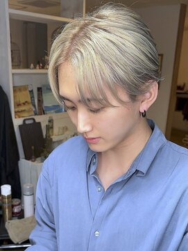 ブレイズヘアー(BLAZEhair) 【透明感バツグン】ミルクティブロンド×ブリーチ2回