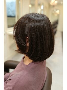 サロンドウィズ 本店 本八幡(Salon de With) 春風ショートボブ