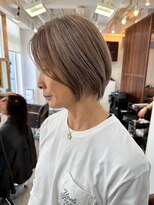 ハーツ(Heart's) ◇大人可愛い20代30代40代50代前下がりショートボブ丸みショート