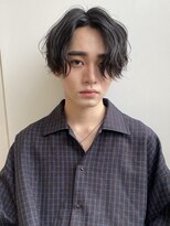 ユーフォリア 渋谷グランデ(Euphoria SHIBUYA GRANDE)&nbsp;ウェーブパーマ　ニュアンスパーマ　センターパート　MOMO