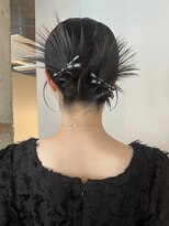 ヘアセット　ヘアアレンジ　二次会　結婚式　丸の内　早朝OK