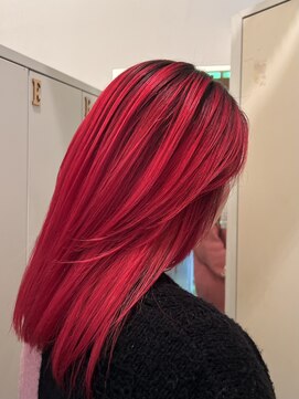 クレア 茅ヶ崎(CREA) レッドカラー/ダブルカラー/ビビットレッド/髪質改善
