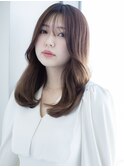 #40/イメチェン/ホワイトブロンド/外ハネボブ/ワイドバング/仙台