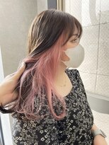 シエンゴールド(CIEN gold)&nbsp;インナーカラー/ピンクカラー/ブリーチ#浜松駅#カラー#ブリーチ