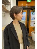 コポル(Copol)&nbsp;まわりと差がつく大人ショート×ヘーゼルラテグレージュ