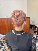 お呼ばれヘアセット