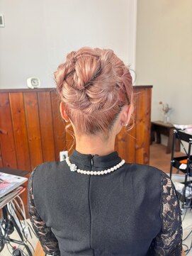 お呼ばれヘアセット