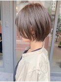 マッシュショート/ミディアムヘア/デザインカラー/名駅/42