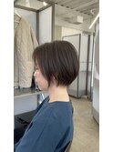 ショートボブ 縮毛矯正 30代40代