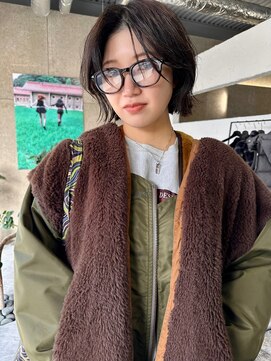 アイン(eim) 髪が多い方でもできる外ハネボブ