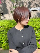 オーロ Costa西宮北口(ORO)&nbsp;大人ショートボブ丸みショートカットマッシュショート前髪あり