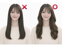 【骨格ウェーブ】柔らかく華奢な魅力を引き立てる柔らかな動きとカール◎