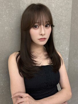 ロンドシエル 横浜(Lond ciel) 韓国顔周り/ハイレイヤーカット/ワンホンレイヤー/横浜