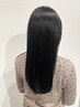 カット＋しなやか縮毛矯正（ストレートパーマ）※アミノ酸トリートメント付き