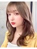【透明感と高発色を叶えられる♪】　韓国風美髪カラー　￥8.580⇒￥4,800