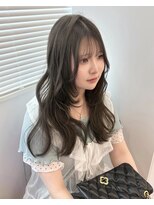 ミミヘアーガーデン(mimi hair garden)&nbsp;オリーブグレージュ/ブリーチなしダブルカラー