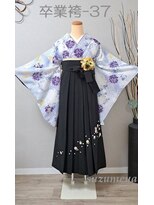 きものサロン すずめ屋&nbsp;レンタル番号　卒業袴-37　糸菊　　（袴、帯色変更可）
