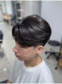 洋光台メンズ縮毛矯正ニュアンスパーマ髪質改善ウルフ眉カット