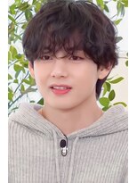 エイバヘア 新大久保(AVAHAIR)&nbsp;[韓国独自]メンズシャドウパーマ＋全体ダウンパーマ