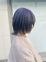 アロハナ 津店(ALOHANA)&nbsp;レイヤーウルフ/ミディアムレイヤー/ハッシュカット/ハイトーン