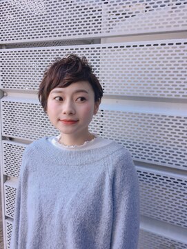オクト ヘアー(octo hair) アシメバングショート