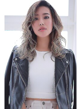 ラフィスヘアードープ 新宿店(La fith hair dope) 【La fith】 バレイヤージュ☆グレージュカラー