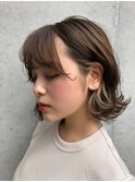 インナーカラー×ミニボブ【たまプラーザ】