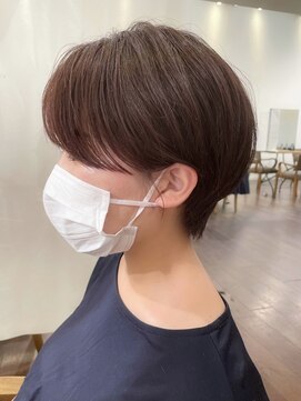 メイクス 表参道(MAKE'S omotesando) ［福嶋潤也］/カーキグレージュ/大人かわいい/ボブ/髪質改善