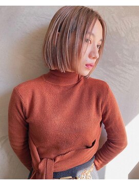 ベル 新宿(Belle) 男性にも好感度高い!横顔のキレイに見える小顔ボブ