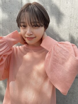 スミス 秋葉原(Smith) マッシュショート/ミルクティーベージュ／髪質改善