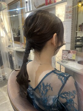 アンスール(Un Seul) お呼ばれヘア