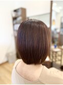 丸みショートボブ