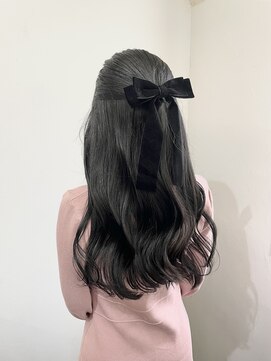 ロットアニバース(lott annibirth) 【髪質改善】韓国風ハーフアップスタイル@SARASA