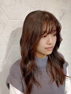 ヘアーサロンウル(hair salon ulu) (五十嵐)ベリーショコラ×コテ巻き