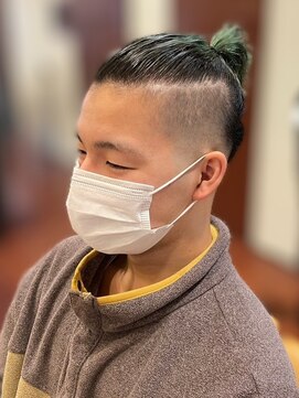 スカイ 亀戸店 (sky) ハイライト/マッシュパーマ/アッシュブラック<理容室>[亀戸]