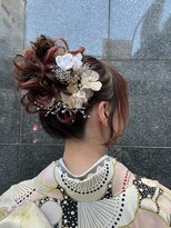 バサラ 渋谷店(VASARA)&nbsp;ボリュームルーズアップスタイル/着物