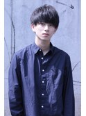 見た目重ためで実は軽いマッシュ ワックスなし メンズカット