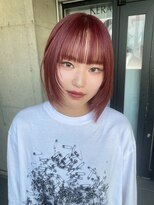 ガルボ ヘアー(garbo hair) #ハイトーン#ワンカラー#10代#20代#高知