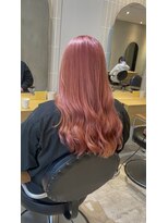 ラフィスヘアー プアナ 小田原店(La fith hair puana) カッパーピンクカラー☆