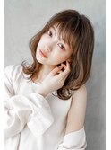 【GEEKS渋谷】秋冬ヘア/ヌーディーカラー/顔周りレイヤー/透明感