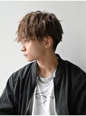 メンズマッシュ/波巻きパーマ