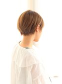 前髪あり大人マッシュショート/30代40代50代/ショコラベージュ