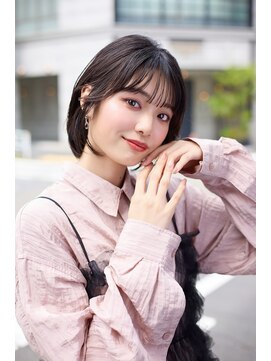 アフィナー(Afinar) 【横浜/横浜駅】小顔に見える愛されボブスタイル