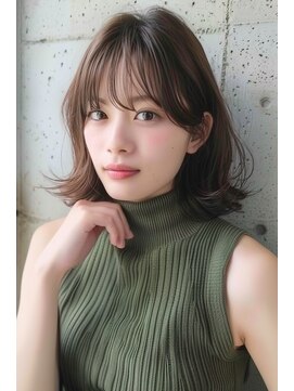 ラナ 新宿(lana) くびれボブ/ボブ/ミニボブ/韓国ヘア/前髪/【lana hair 新宿】