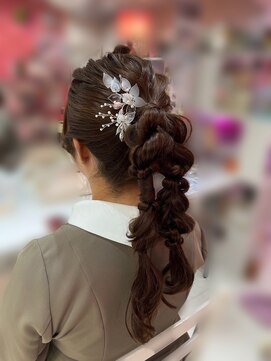 ハナココ 水戸店(hana Coco) ポニーアレンジ