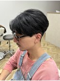 ショートセンターパート
